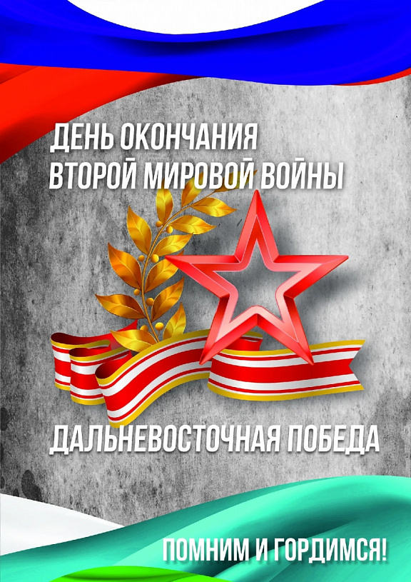 С Днём окончания Второй мировой войны!