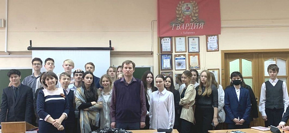 В канун Дня Победы – школьникам об истории города воинской славы